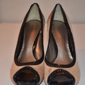 Black and Tan Fur Heels